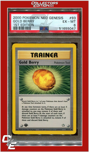 Gold Berry (1st Edition) graded PSA 6 for sale on eBay