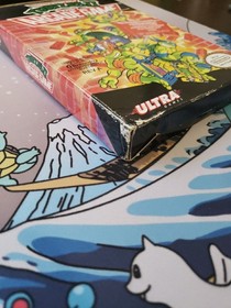 Teenage Mutant Ninja Turtles II: The Arcade Game (Nintendo NES, 1990) With Box 