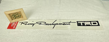 TRD Genuine TOYOTA RACING DEVELOPMENT Logo De...