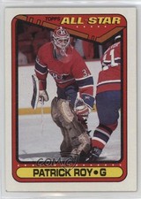 1990-91 Topps Patrick Roy #198 HOF 8d4
