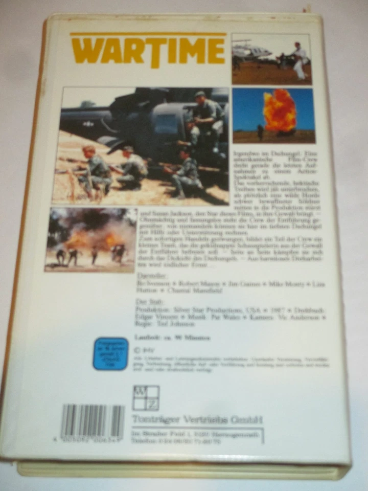 Egmont Film 0206 - Wartime - VHS/Action/Bo Svenson/Jim Gaines/'87 - Bild 2 von 2