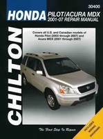 Honda Pilot/Acura MDX (01-07) (Chilton) - 2001 - 2007 | 2001 - 2007 | Publishing
