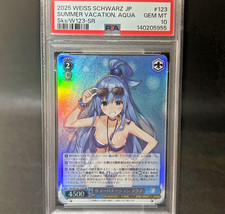 PSA 10 2025 WEISS SCHWARZ JPN KADOKAWA SNEAKER BUNKO VOL.2 SUMMER VACATION, AQUA