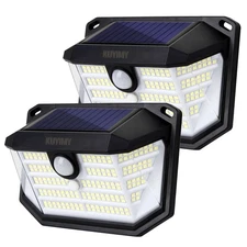 Solar Outdoor Lights, 230 LED with Motion Sensor and 3 Modes, IP65 Waterproof...