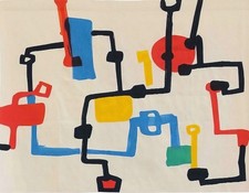 Etel Adnan Champs de Petrol Print 40x50cm