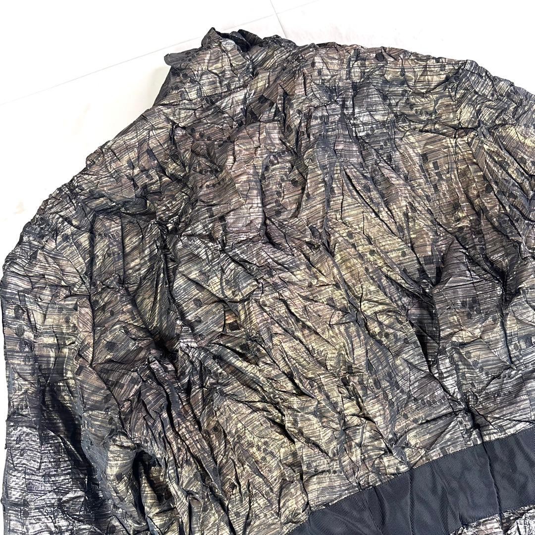 Issey Miyake Wrinkle Processing Jacket Gold - image 4