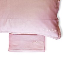 Lenzuola in raso completo 2 piazze ricamato Enrico Coveri cipria