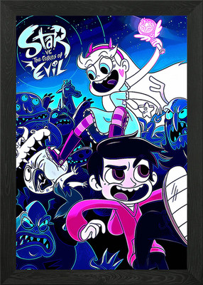 Star Vs The Forces Of Evil Gerahmtes Wandbild Poster Leinwanddruck Bild