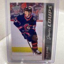 2021-22 Upper Deck Young Guns Jeune Loups French Olle Alsing Rookie Ottawa