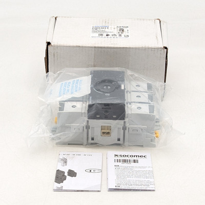 Socomec Sirco M3 3X125A 3-Pole Load Break Switch (22003011) | Gray