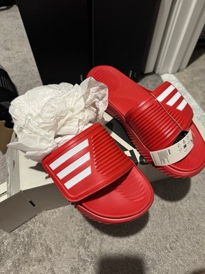 Adidas Alphabounce Slide 2.0 - NIB. Size 11. Red.