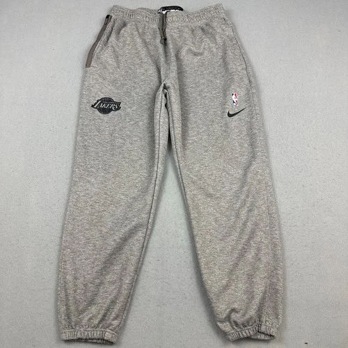 Los Angeles Lakers Pants Men Extra Large Nike Sweatpants Logo Dri Fit NBA XL