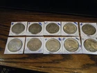 Lot of 10 Silver Dollars – Mixed Morgan & Peace Dollars – 90% Silver –5 of each