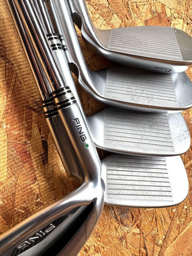 PING G425 Iron Set 5pcs 7-AW MODUS3 TOUR 105 Flex S Green