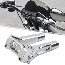 6 inch Pullback Handlebar Riser For Harley Dyna M8 Softail Street Bob 18-2021