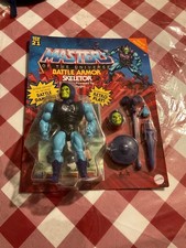 MASTERS OF THE UNIVERSE ORIGINS BATTLE ARMOR SKELETOR