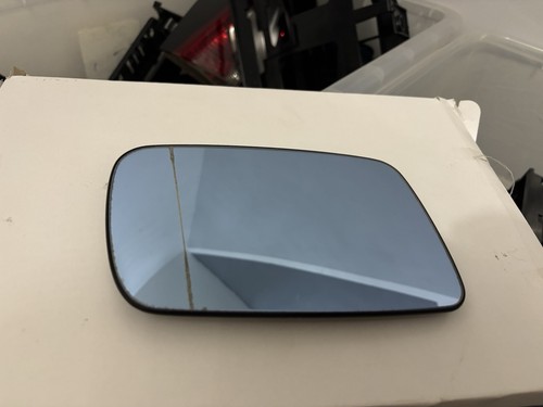 BMW E46 Convertible Left Wing Mirror Glass 3 Series Genuine