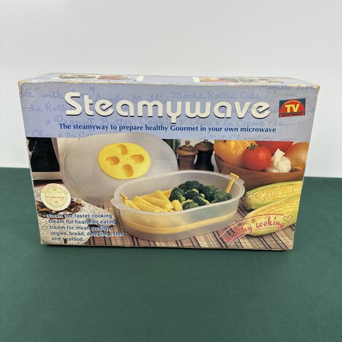 Kitchen Club Vintage Steamywave Microwave Steamer Cooker Cooky-Tool