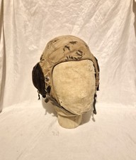 Original WW2 RAF Royal Navy FAA Fleet Air Arm Type N Tropical Flying Helmet #1