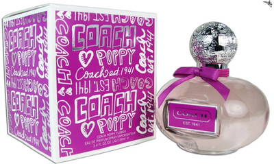 Coach Poppy Flower 3.4 oz 100 Ml  Eau de Parfum Brand New Sealed Box Free Ship