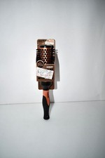Conair Quick Blow Dry Pro Round Brush, Small, Copper Nylon Bristles, Rubber Hand
