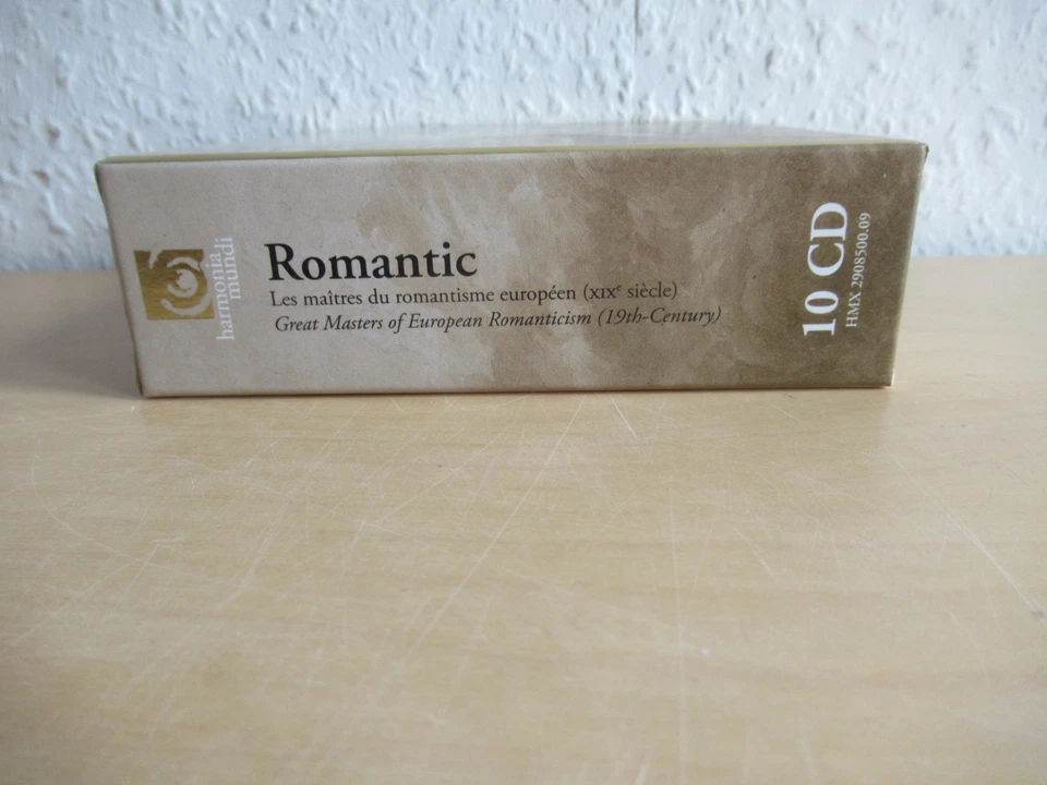 Romantic-Chopin, Hummel,Schubert, Brahms, Beethoven,Schumann-HM Gold-10er CD Box - Bild 4 von 4