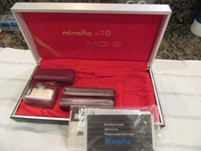 Minolta 16 MG-S Display Box and Accesories in Great Shape No Camera Included