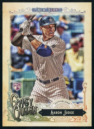 2017 Topps Gypsy Queen Aaron Judge #168 Rookie Card RC 3 Time MVP Yankees