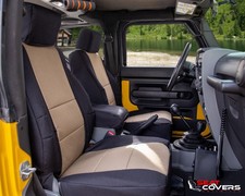 Seat Covers For 2003-2006 Jeep Wrangler Canvas Front Seat Set Custom Fit