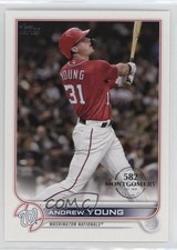 2022 Topps Series 2 582 Montgomery Club Andrew Young #404 0c4