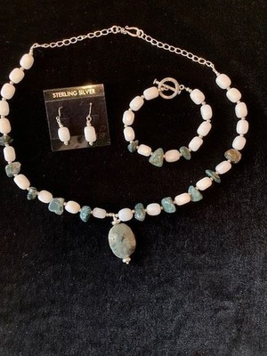 Necklace, Bracelet and Earring Set