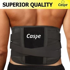 Adjustable Lower Back Brace Lumbar Support Waist Belt for Men Women Pain Relief