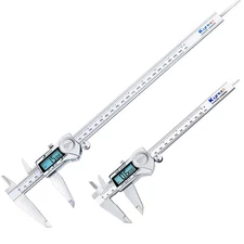 Kynup 0-12 Inch Digital Caliper, Caliper Measuring Tool with Stainless Steel,...