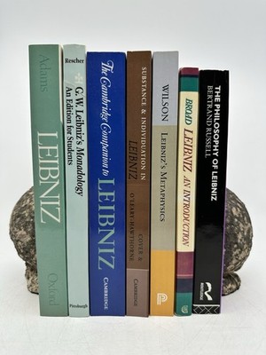 Leibniz Philosophy 7 Book Lot Monadology ~ Metaphysics ~ Cambridge Companion to