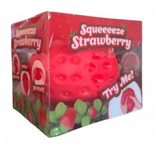Sunny Days Jumbo Squeezy Strawberry Squishy Toy Stress Relief - Quantity of x1  