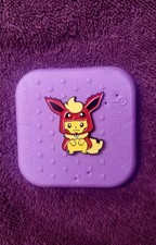 Pokemon Pikachu Ponch Flareon Fantasy Enamel Pin