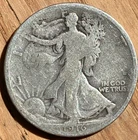 1916 SILVER WALKING LIBERTY HALF DOLLAR