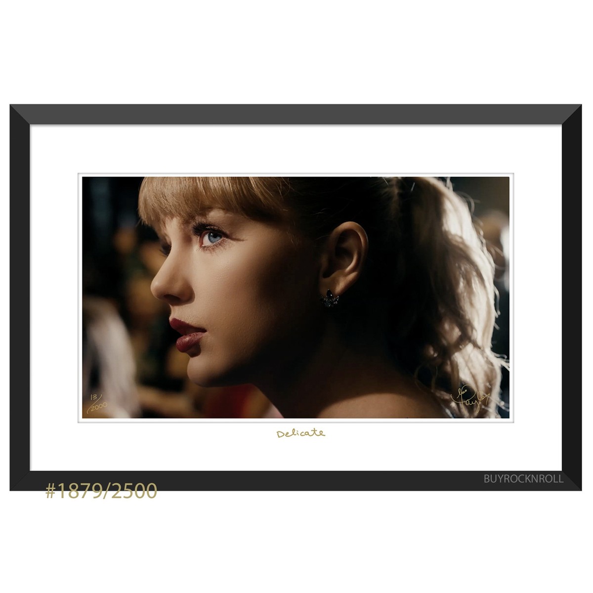 Taylor Swift Online Store Merch Delicate Music Video Lithograph