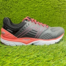 Karhu Fast 7 MRE Womens Size 8.5 Jet Black Coral Athletic Running Shoes Sneakers