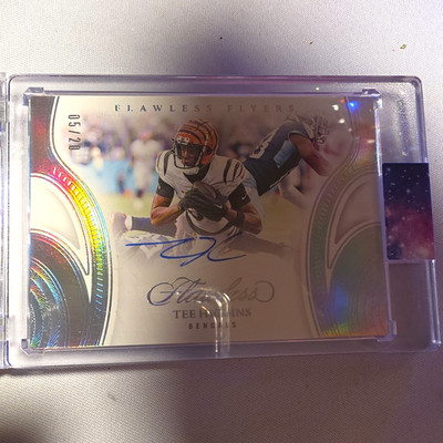 Panini 2025 Flawless Flawless Flyers Tee Higgins Silver Auto /20 FF-THS