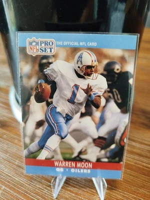 Warren Moon #517 NFL Pro Set 1990 Houston Oilers - Bild 1 von 2