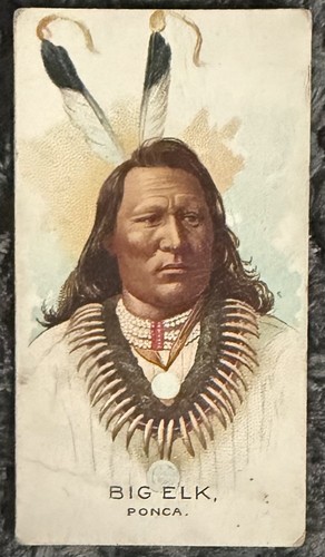 1888 N2 Allen & Ginter #6 Big Elk — Raw