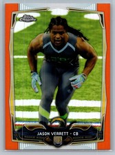 2014 Topps Chrome #195 Jason Verrett - Rookie RC FREE SHIPPING!