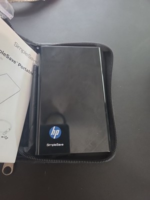 HP SimpleSave SD320A HPBAAC3200ABK-00 Black USB 2.0 Portable External Hard Drive