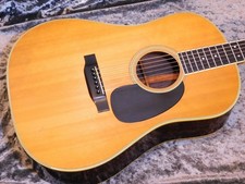 Martin D-35 S 1973 Dreadnought Natural with Original  Blue Case Acoustic Guitar