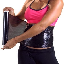 Betinyar 100 Meters Black Osmotic Plastic Body Wrap, Osmotic Wrap Roll, Slimm...