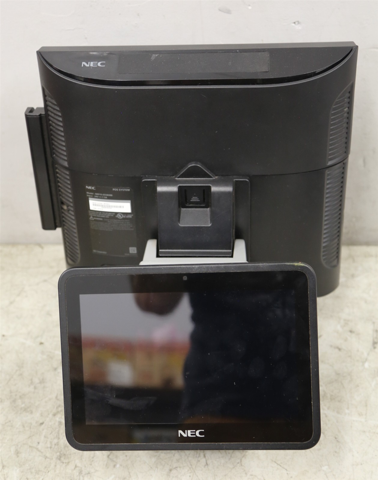NEC N8910-055B0BB POS Register System (no ac adptr) (S16-0)