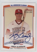 2013 Bowman Draft Perfect Game All-American /199 Kacy Clemens #PG-KC Auto 18n6
