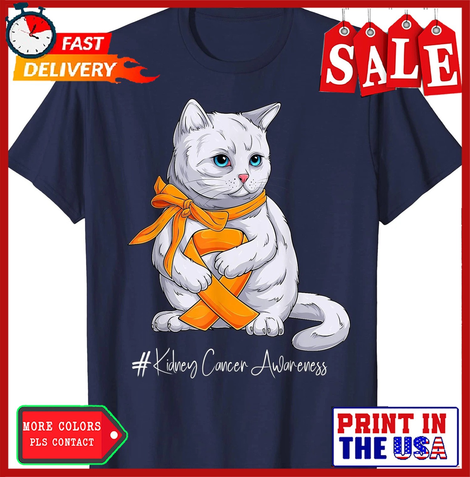 National Kidney Cancer Awareness T-Shirt