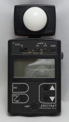Spectra Cine Professional IV-A Digital Exposure Meter Black